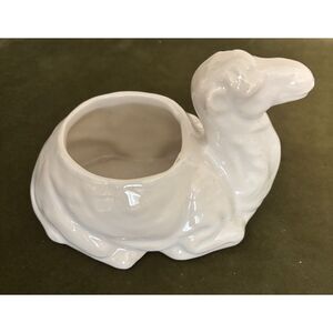 Vintage California Pottery Camel Planter, Made in USA
